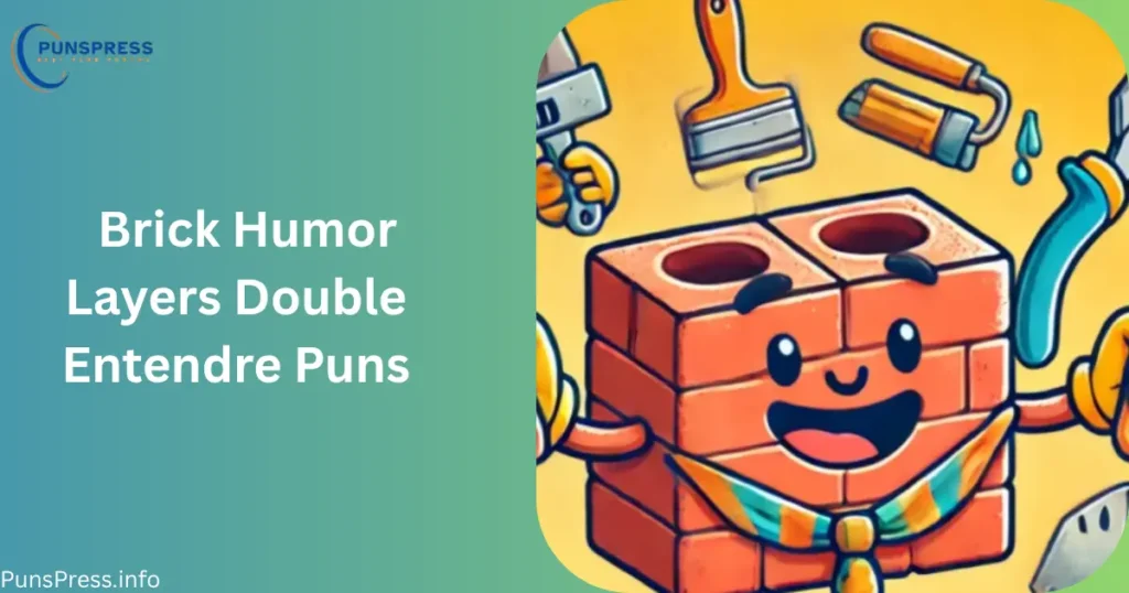 Brick Humor Layers Double Entendre Puns