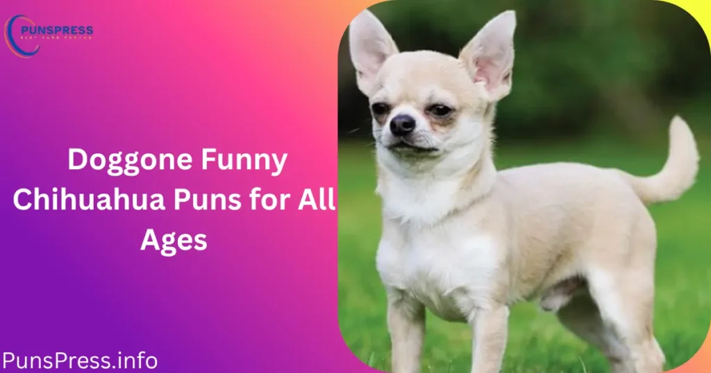 Doggone Funny Chihuahua Puns for All Ages
