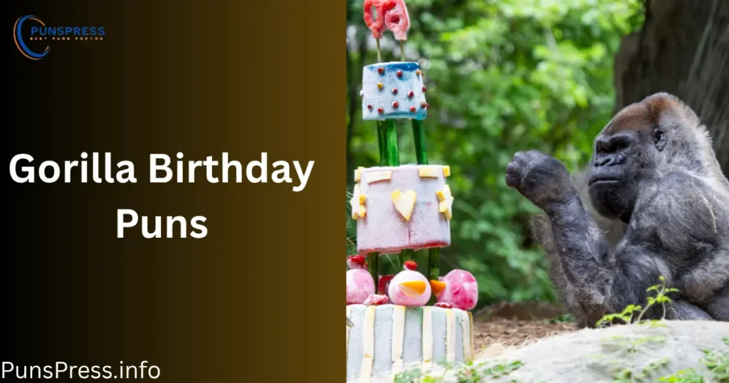Gorilla Birthday Puns