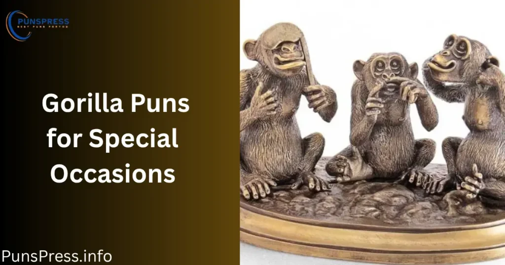 Gorilla Puns for Special Occasions