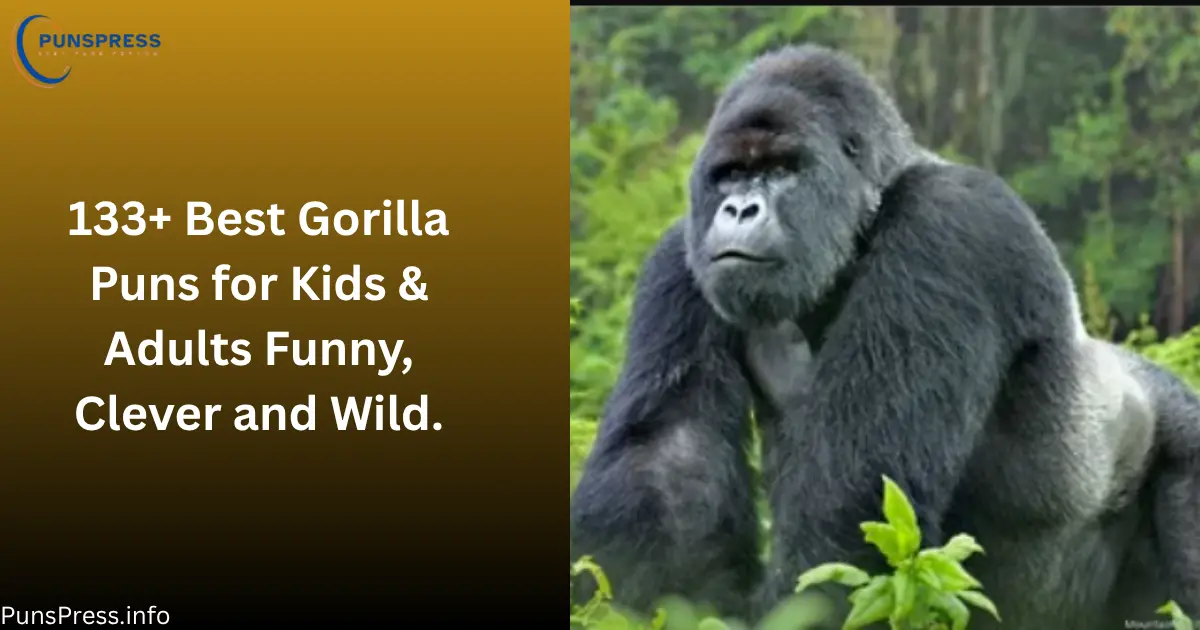 Gorilla Puns