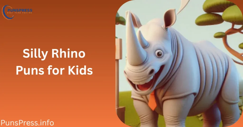Silly Rhino Puns for Kids