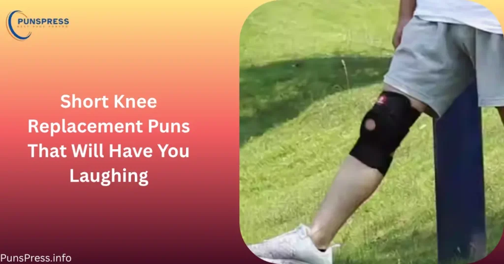 Short Knee Replacement Puns That Will Have You Laughing