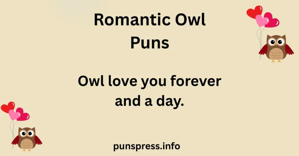 Romantic Owl Puns