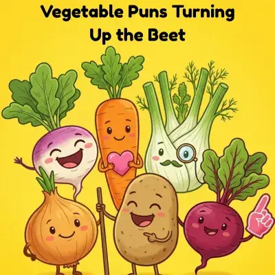 Vegetable Puns Turning Up the Beet