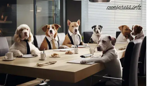 Work Dog Puns